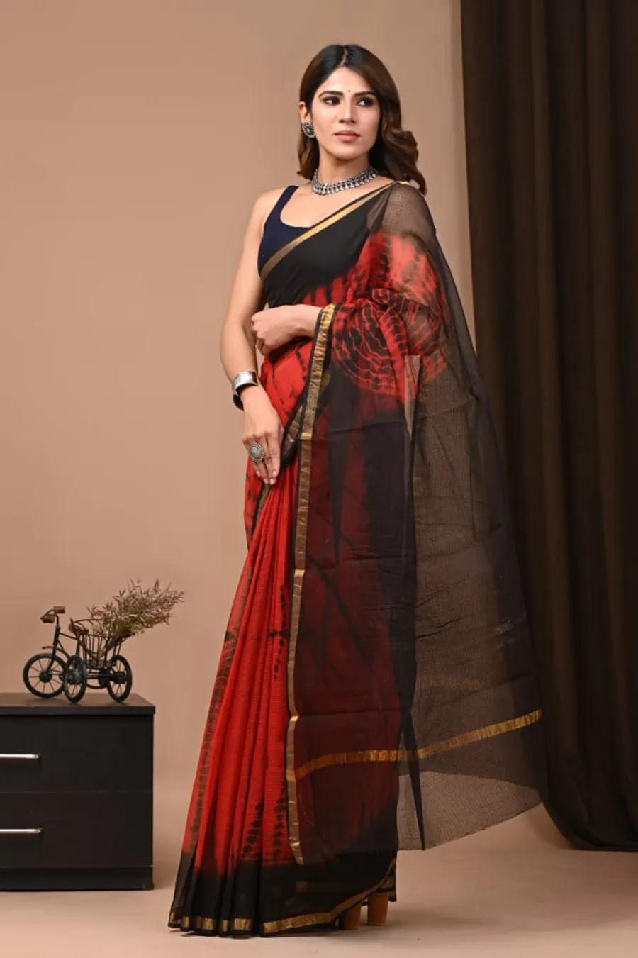 Vaspati Hand Block Prints Kota Sarees